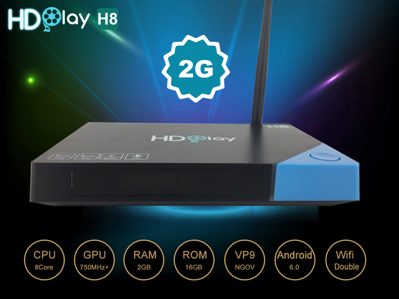 HDPLAY H8 RAM 2G / ROM 16G 1