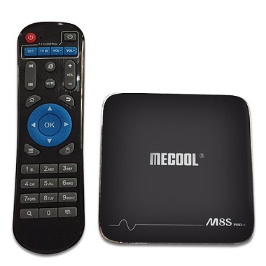 MECOOL M8S PRO PLUS - Android TV Box Amologic S905X 2GB/16GB Android 7.1.1